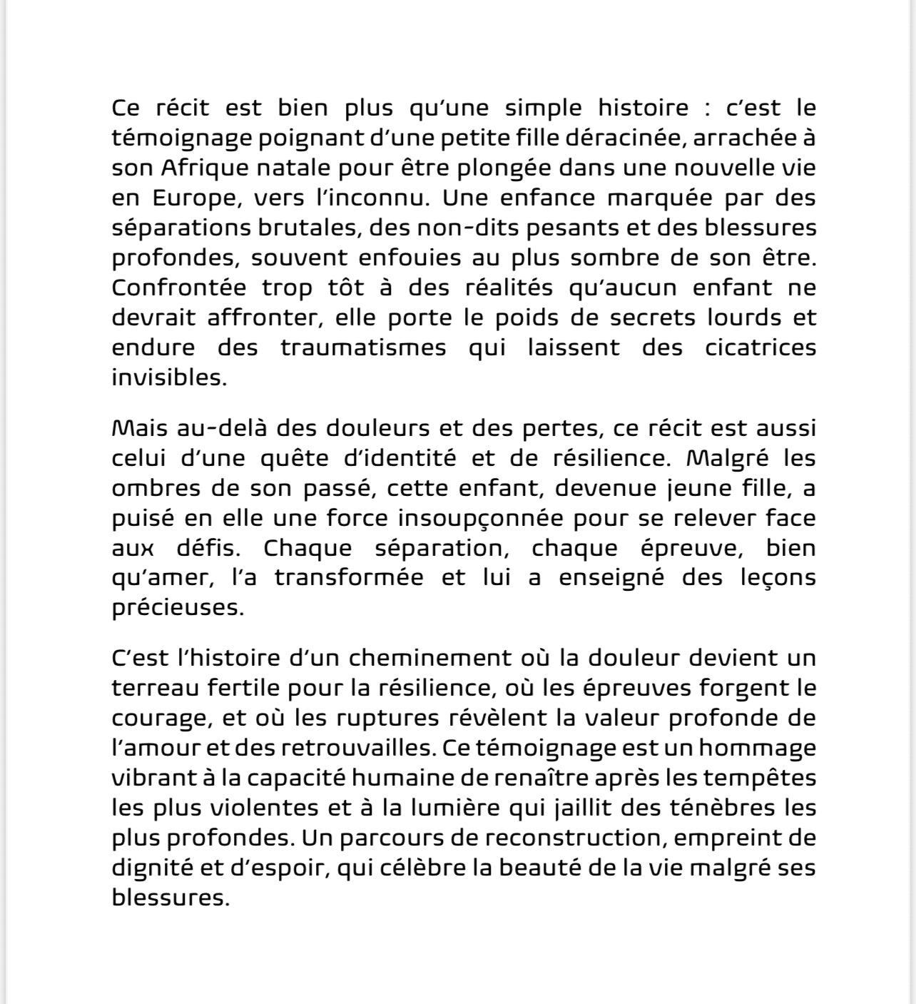 Autobiographie : Une enfance bouleversée , UMM WASSIM ebook